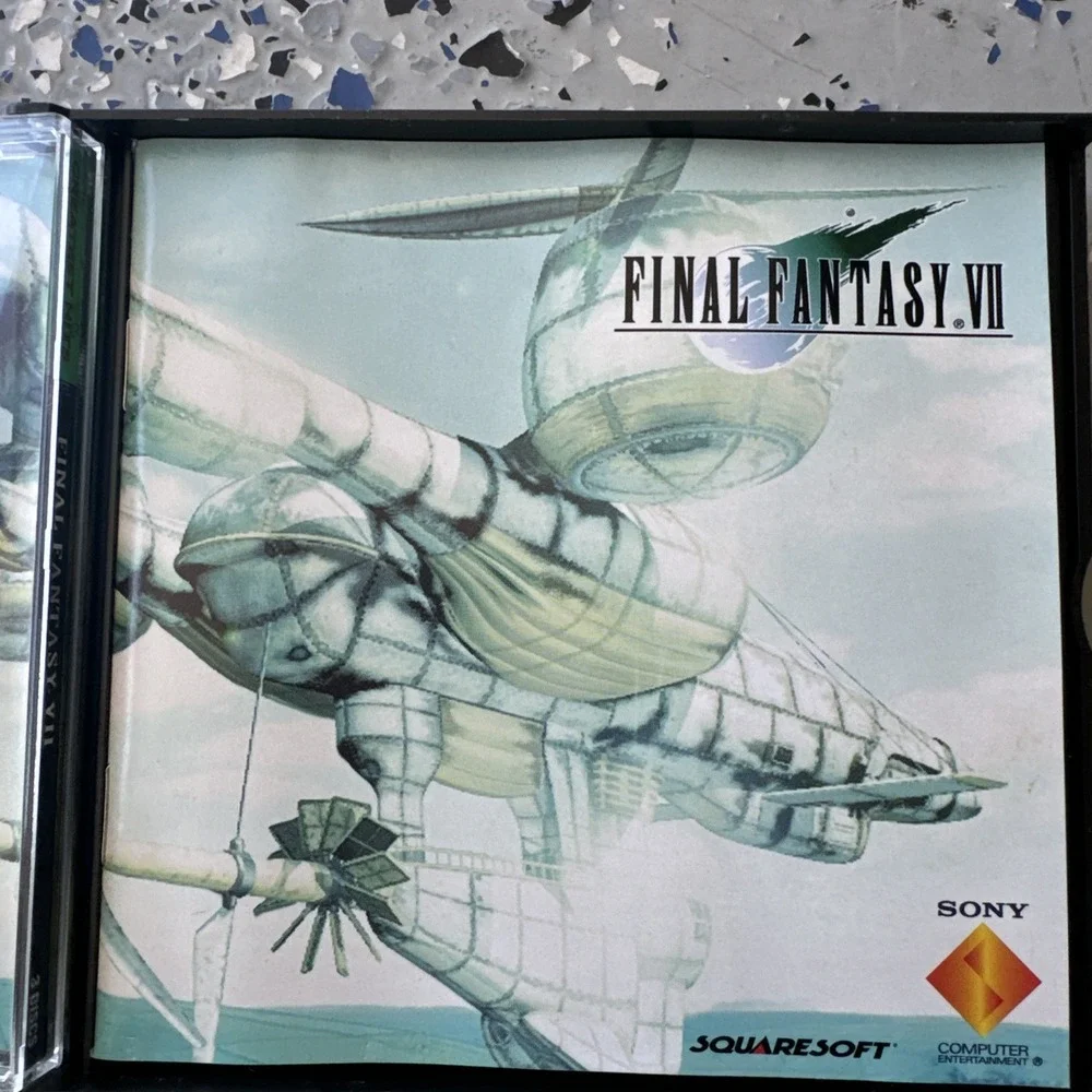 Final Fantasy VII 7 Misprint (Playstation 1 PS1) Complete - Tested - Authentic